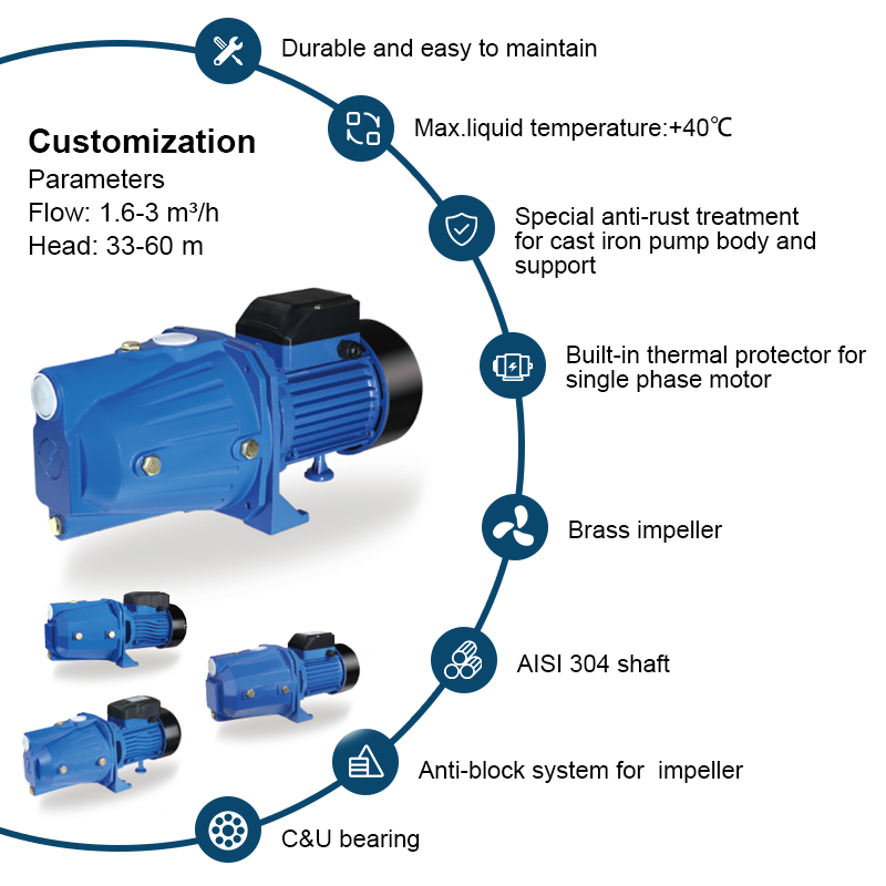 ปั๊มน้ำ Self-priming Jet Pump