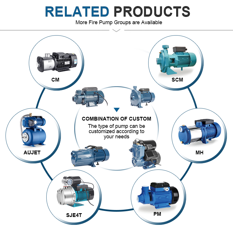 CPm1.5HP ปั๊มน้ำหอยโข่งไฟฟ้าเพื่อการชลประทาน